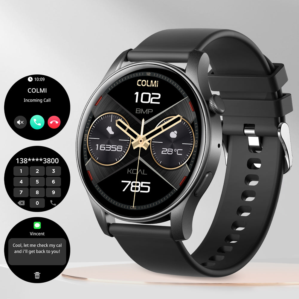 Έξυπνο ρολόι με οθόνη AMOLED και κλήσεις bluetooth colmi v73 smartwatch