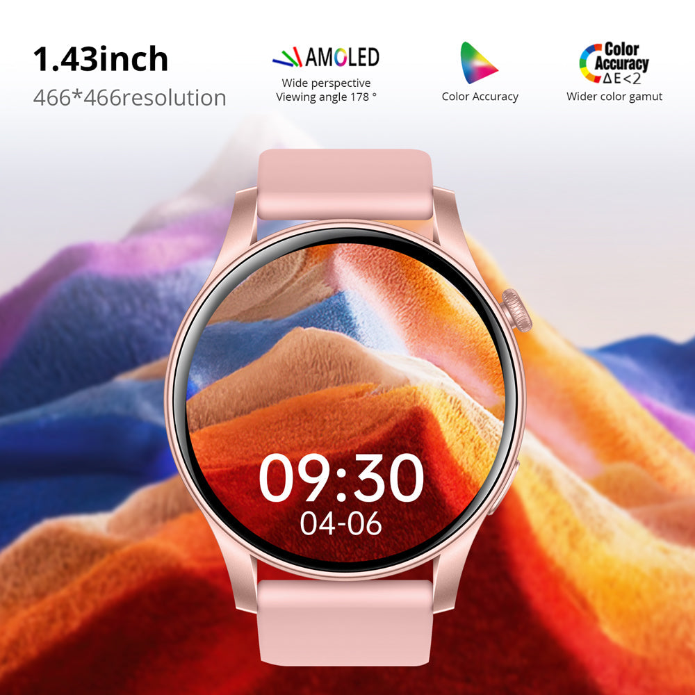 Έξυπνο ρολόι Colmi V73 με οθόνη Amoled για παρακολούθηση φυσικής κατάστασης