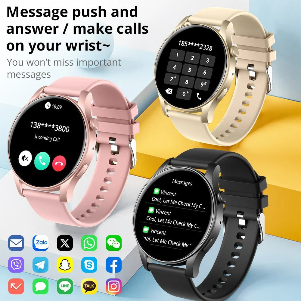 Έξυπνο ρολόι με Bluetooth κλήσεις και μηνύματα WhatsApp colmi v73 smartwatch