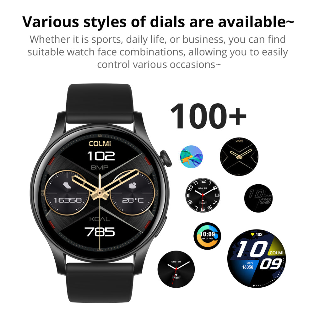 Έξυπνο ρολόι Colmi με μεγάλη οθόνη Amoled και πολλαπλές λειτουργίες